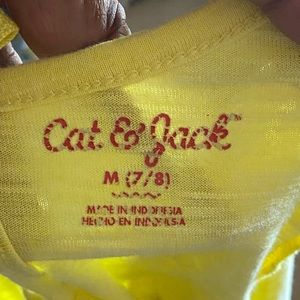 Cat & Jack yellow blouse